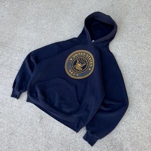 Navy Blue United States Navy Hoodie